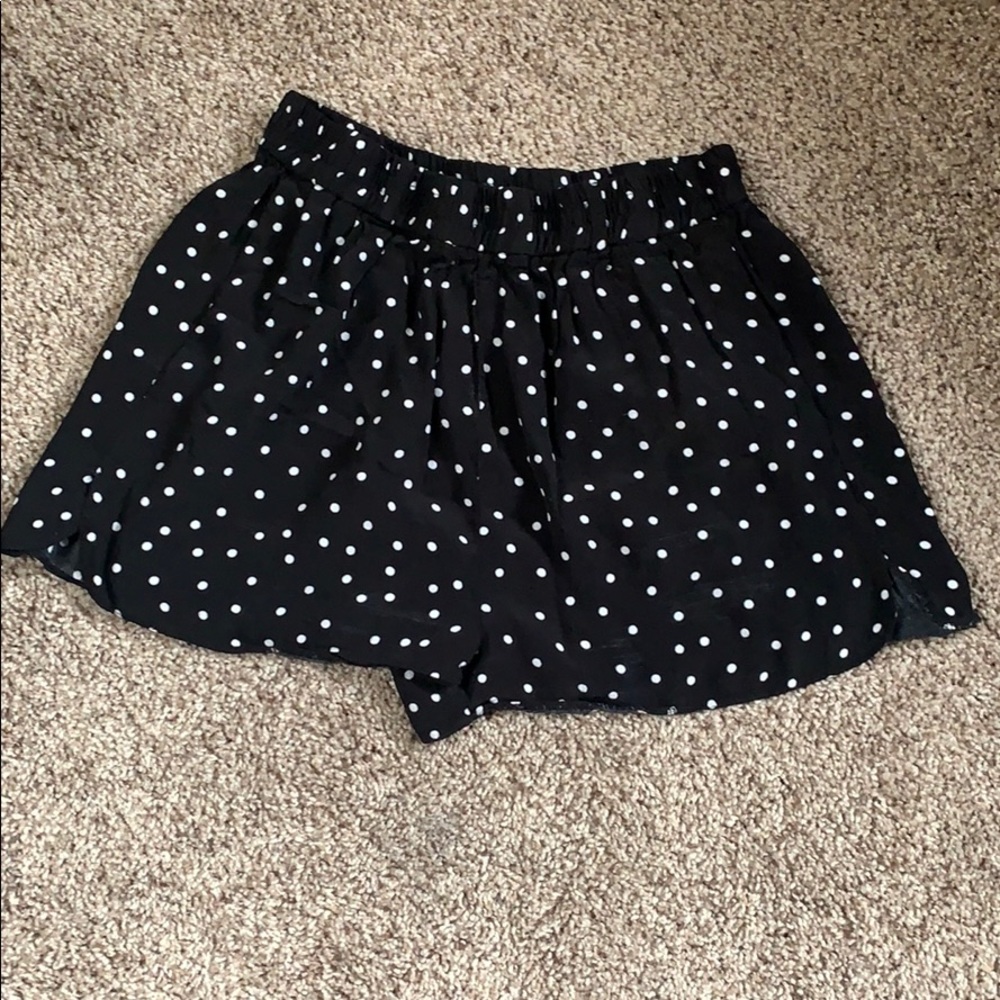 polka dot shorts
